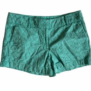 Embroidered Shorts Ann Taylor
